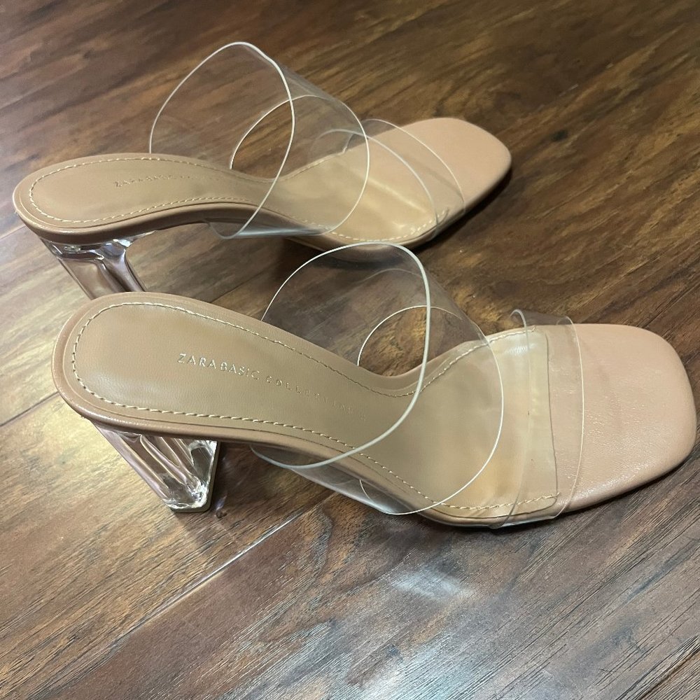 Zara PVC heels